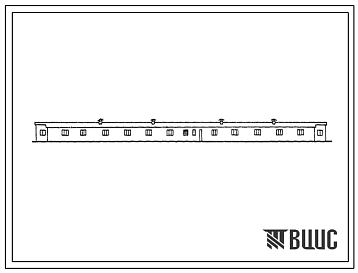 Фасады Типовой проект 805-156 Птичник для выращивания утят в возрасте от 31 до 55 дней на 4000 голов.