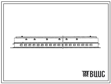 Фасады Типовой проект 805-69 Батарейный цех для выращивания цыплят от 1 до 60-дневного возраста на 32?36 тыс.птицемест. (Для 3 проектно-строительной зоны).