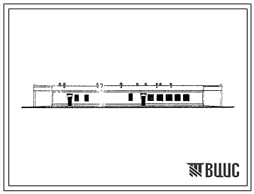 Фасады Типовой проект 805-105 Инкубаторий на 6 инкубаторов «Универсал-50».
