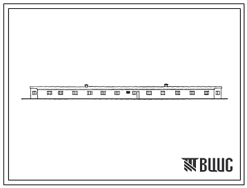 Фасады Типовой проект 805-146 Птичник на 1400 голов для содержания уток родительских форм.