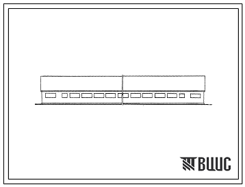 Фасады Типовой проект 805-142 Птичник на 2000 индеек маточного стада.