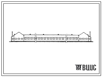 Фасады Типовой проект 804-37 Конюшня на 80 голов тренмолодняка