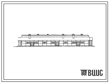 Фасады Типовой проект 803-97 Овчарня на 400 овцематок зимнего ягнения