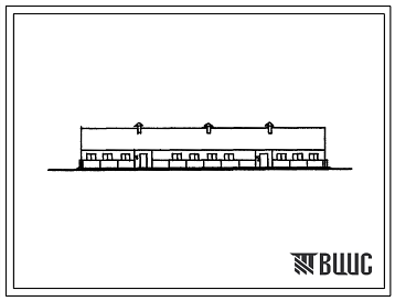 Фасады Типовой проект 803-2-5 Овчарня на 400 ремонтных ярок
