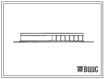 Фасады Типовой проект 803-9-75.86 Навес для откорма 500 овец