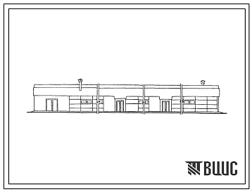 Фасады Типовой проект 803-131 Овчарня на 800 овцематок для проведения ягнения