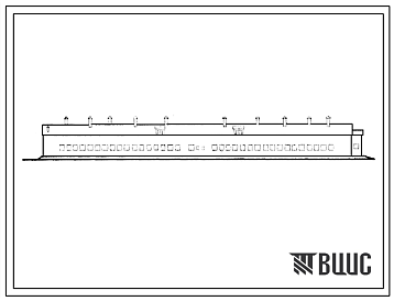 Фасады Типовой проект 802-85 тип 4 Свинарник-маточник на 50 маток с кормлением маток и поросят в специальном помещении.