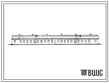 Фасады Типовой проект 802-93 Свинарник-откормочник на 1200 голов.