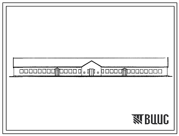 Фасады Типовой проект 802-92 Свинарник-маточник на 150 свиноматок.