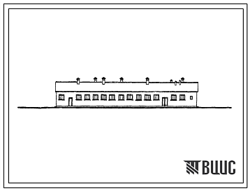 Фасады Типовой проект 802-229 Племенная ферма на 100 основных свиноматок.
