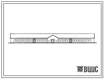 Фасады Типовой проект 802-92 Свинарник-маточник на 150 свиноматок.