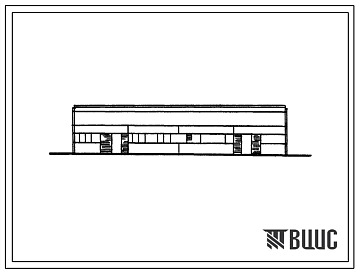 Фасады Типовой проект 802-5-7 Свинарник для откорма 100 свиней в год (для подсобных хозяйств предприятий)