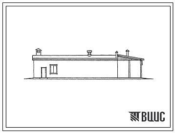 Фасады Типовой проект 813-72 Хранилище семенного картофеля емкостью 250 т.