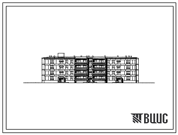 Фасады Типовой проект 113-17-14 Четырехэтажный 36-квартирный трехсекционный дом на 36 квартир (однокомнатных 1Б-8, двухкомнатных 2А-4, двухкомнатных 2Б-16, трехкомнатных 3А-8). Для строительства в 1В климатическом подрайоне во 2 и 3 климатических районах.