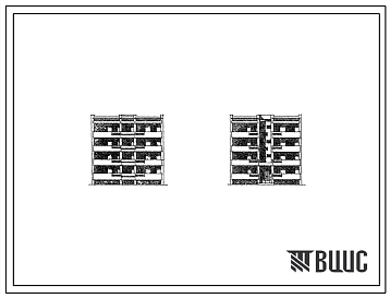 Фасады Типовой проект 114-77-42СП Четырехэтажный односекционный блок-дом на 16 квартир (однокомнатных 1Б-12, двухкомнатных 2Б-4). Для строительства в 4А, 4Г климатических подрайонах сейсмичностью 8 и 9 баллов на грунтах 2 типа просадочности.