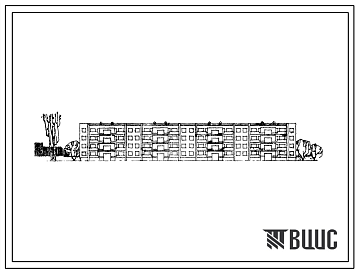 Фасады Типовой проект 114-77-2СП Четырехэтажный шестисекционный дом на 32 квартиры (четырехкомнатных-16, пятикомнатных-16). Для строительства в 4 строительно-климатической зоне, в районах с сейсмичностью 8 баллов, на просадочных грунтах 2 типа.