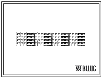 Фасады Типовой проект 1-464Д-145 Четырехэтажный четырехсекционный дом на 47 квартир (однокомнатных 1Б-15, двухкомнатных 2Б-15, трехкомнатных 3Б-17). Для строительства в 1В климатическом подрайоне нечерноземной зоны РСФСР и 2 климатическом районе