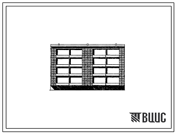 Фасады Типовой проект IVз-500УС-03/1 Четырехэтажная 16 квартирная рядовая с торцовым окончанием блок-секция (двухкомнатных 2Б — 8, трехкомнатных 3Б — 8). Для строительства в IVА климатическом подрайоне Туркменской ССР сейсмичностью 7 баллов.