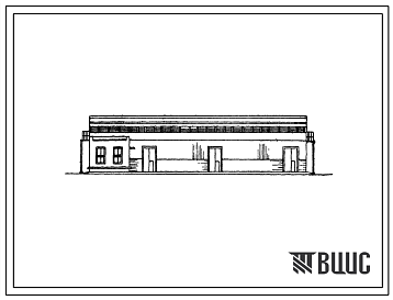 Фасады Типовой проект 813-129 Фруктохранилище емкостью 500 тонн с регулируемым составом газовой среды