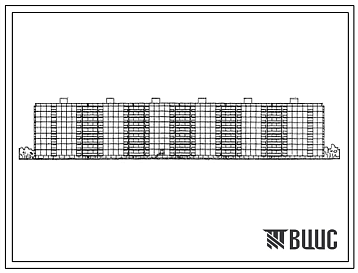 Фасады Типовой проект 1КГ-480-51  Девятиэтажный шестисекционный дом на 341 квартиру (однокомнатных  117, двухкомнатных  178, трехкомнатных  45, четырехкомнатных  1).Для строительства в г.Киеве. Стены из керамзитобетонных панелей.