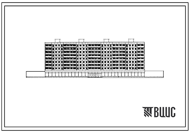 Состав Типовой проект 1-464Д-129 9-этажный 4-секционный крупнопанельный 128-квартирный дом с магазином в первом этаже для строительства во 2 и 3 строительно-климатических зонах.