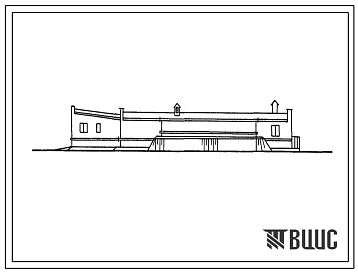 Фасады Типовой проект 813-121 Закромное хранилище продовольственной и маточной моркови емкостью 250 т