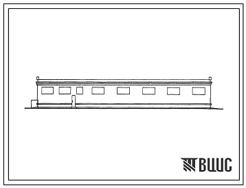 Фасады Типовой проект 816-144 Материально-технический склад для хозяйств, имеющих 150 тракторов