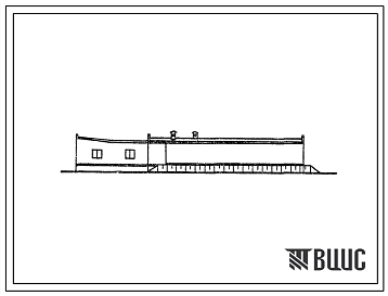 Фасады Типовой проект 813-39/72 Капустохранилище емкостью 310 т с навесным хранением и активной вентиляцией