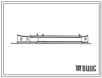 Фасады Типовой проект 813-40/72 Капустохранилище емкостью 740 т с навесным хранением и активной вентиляцией