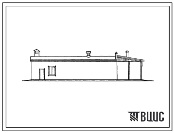 Фасады Типовой проект 813-72 Хранилище семенного картофеля емкостью 250 т.