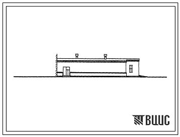 Фасады Типовой проект 813-102 Механизированное корнеплодохранилище емкостью 1000т (для блокировки с кормоцехами).