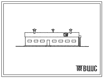 Фасады Типовой проект 807-29 Изоляторы для крупного рогатого скота на 5, 10, 14 и 30 мест.