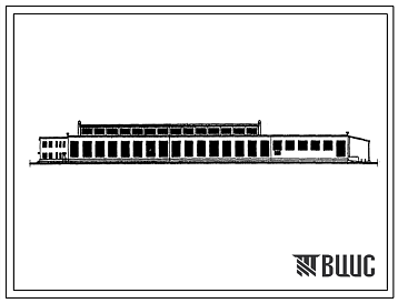 Фасады Типовой проект 816-39  Моторемонтный завод на 6000 двигателей в год.