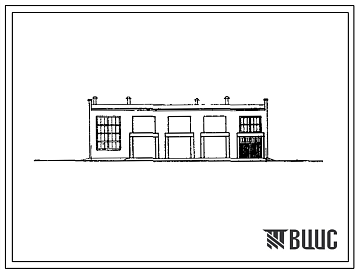 Фасады Типовой проект 816-29 Механизированная мойка производительностью 40 автомобилей в смену