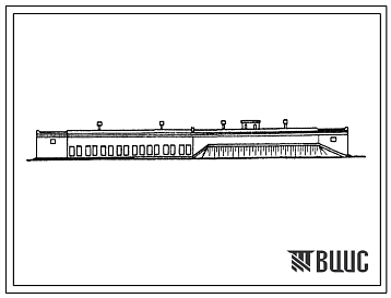 Фасады Типовой проект 813-24 Картофелехранилище емкостью 860 т семенного и 1200 т продовольственного картофеля с помещением для проращивания