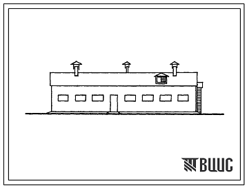 Фасады Типовой проект 807-29 Изоляторы для крупного рогатого скота на 5, 10, 14 и 30 мест.