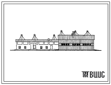 Фасады Типовой проект 817-84 Предприятие по производству витаминной (травяной) муки на двух агрегатах АВМ-0,4 производительностью 1500 т в сезон.