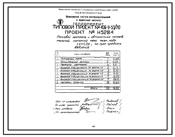 Состав Типовой проект 406-9-53/70 Печь нагревательная камерная размером пода 1,6х1,2м на мазуте и газе низкого и среднего давления с отводом дыма вверх и в боров с КИП и автоматикой.