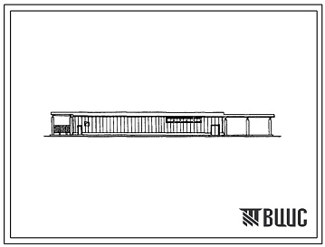 Фасады Типовой проект 813-2-18.86 Овощехранилище (с охлаждением) из легких металлических конструкций вместимостью 500 т единовременного хранения