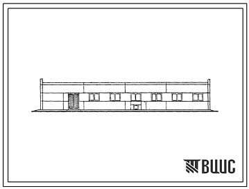 Фасады Типовой проект 807-13-1 Убойно-санитарный пункт производительностью до 600 голов в смену для птицефабрик