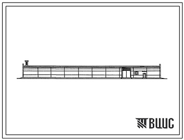 Фасады Типовой проект 813-2-4 Секционное хранилище продовольственной капусты емкостью 1000 т