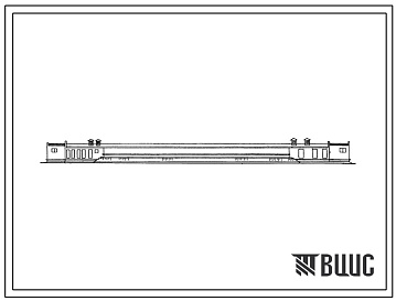 Фасады Типовой проект 813-123 Секционное хранилище (наземное и полузаглубленное) семенного картофеля емкостью 3000 т с активной вентиляцией