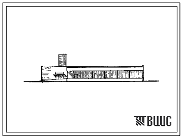 Фасады Типовой проект 413-15 Производственный холодильник рыбной промышленности емкостью единовременного хранения 500 т.