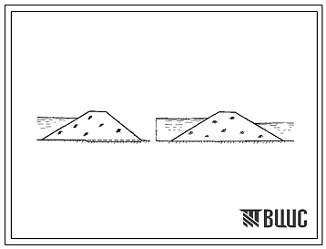 Фасады Типовой проект 413-7 Дамбы рыбоводных прудов для прудовых рыбоводных хозяйств.