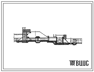 Фасады Типовой проект 413-1-4 Донные водоспуски из сборного железобетона на расход 0,2-2 м3/с и напоры 2-3 м с камерой облова