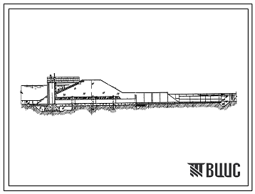 Фасады Типовой проект 413-1-16 Донный водовыпуск на напор 4,0 м и расход 3,93 м3/с (для пойменных прудов)