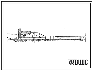 Фасады Типовой проект 413-1-72.88 Донный водоспуск на напор 4,0 м и расход 5,53 м?/с для пойменных прудов.