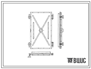 Фасады Типовой проект ОВ-02-144 Двери и люки герметические для вентиляционных камер. Для установки в приточных и вытяжных вентиляционных камерах и в узлах воздухозабора.