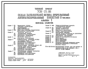 Состав Типовой проект 708-25.86 Склад заполнителей бетона прирельсовый автоматизированный емкостю 9 тыс. м3