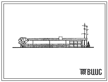 Фасады Типовой проект 310-2-2  Киоски и летние павильоны общественного питания (павильон «Буфет») из сборных конструкций заводского изготовления (из щитов в металлической обвязке).